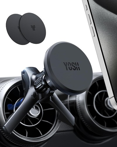 Round air vent phone holder - vent,